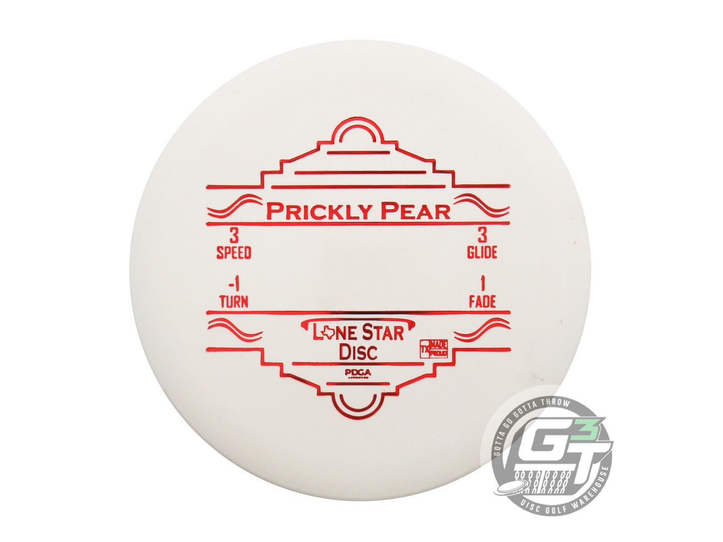 Lone Star Delta 2 Prickly Pear Putter Golf Disc (Individually Listed)
