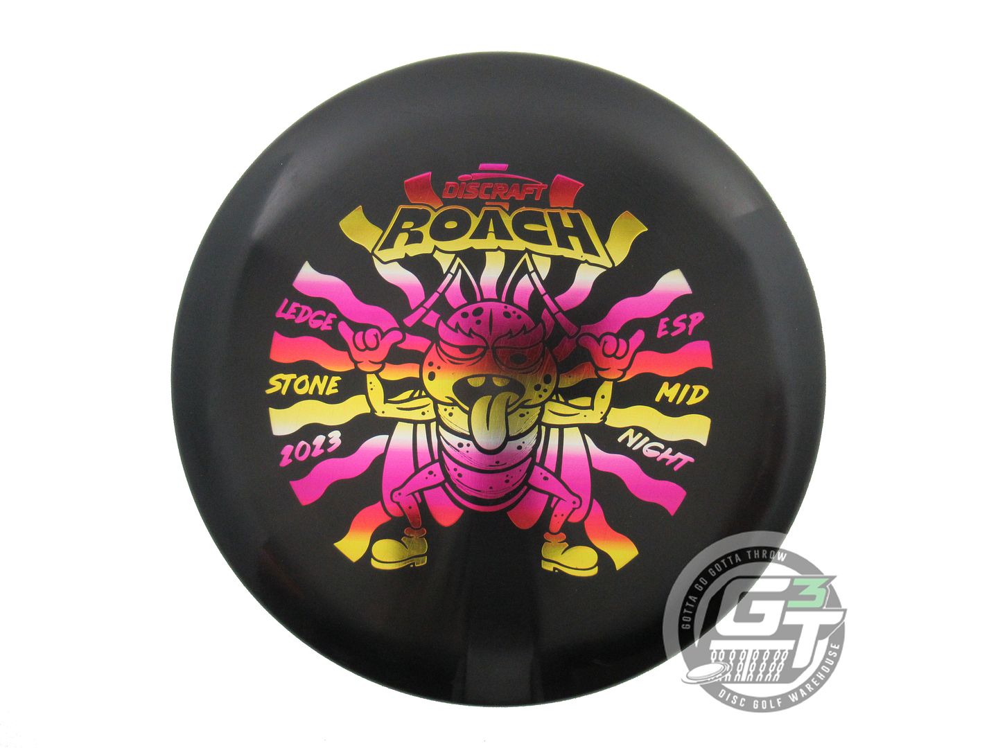 NOS Discraft [LEDGESTONE] Midnight ESP Roach 175g Sunset Foil Putter Golf Disc
