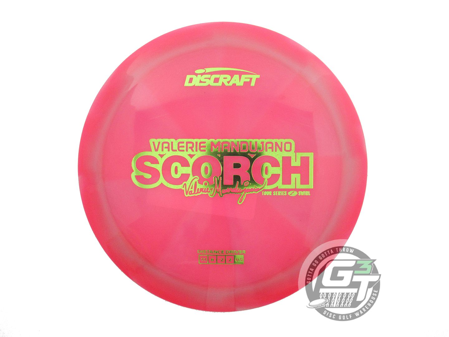Discraft Limited Edition 2025 Tour Series Valerie Mandujano Swirl Elite Z Scorch Distance Driver Golf Disc (Individually Listed)