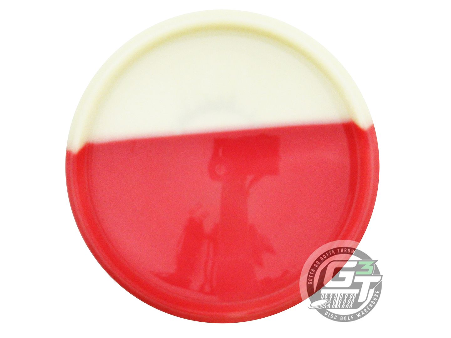 USED Kastaplast K1 Glow Gote 180g Green Glitter Foil SPLIT DYED Midrange Disc