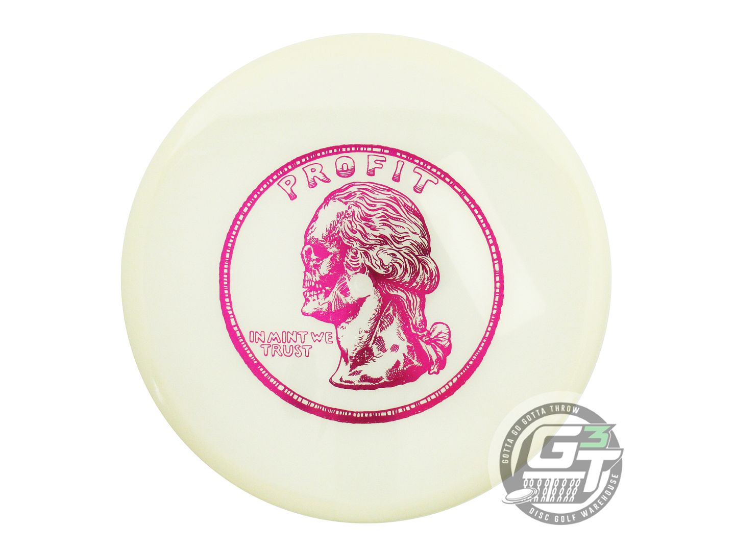 Mint Discs Limited Edition Heads Coin Stamp Glow Nocturnal Profit Putter Golf Disc (Individually Listed)