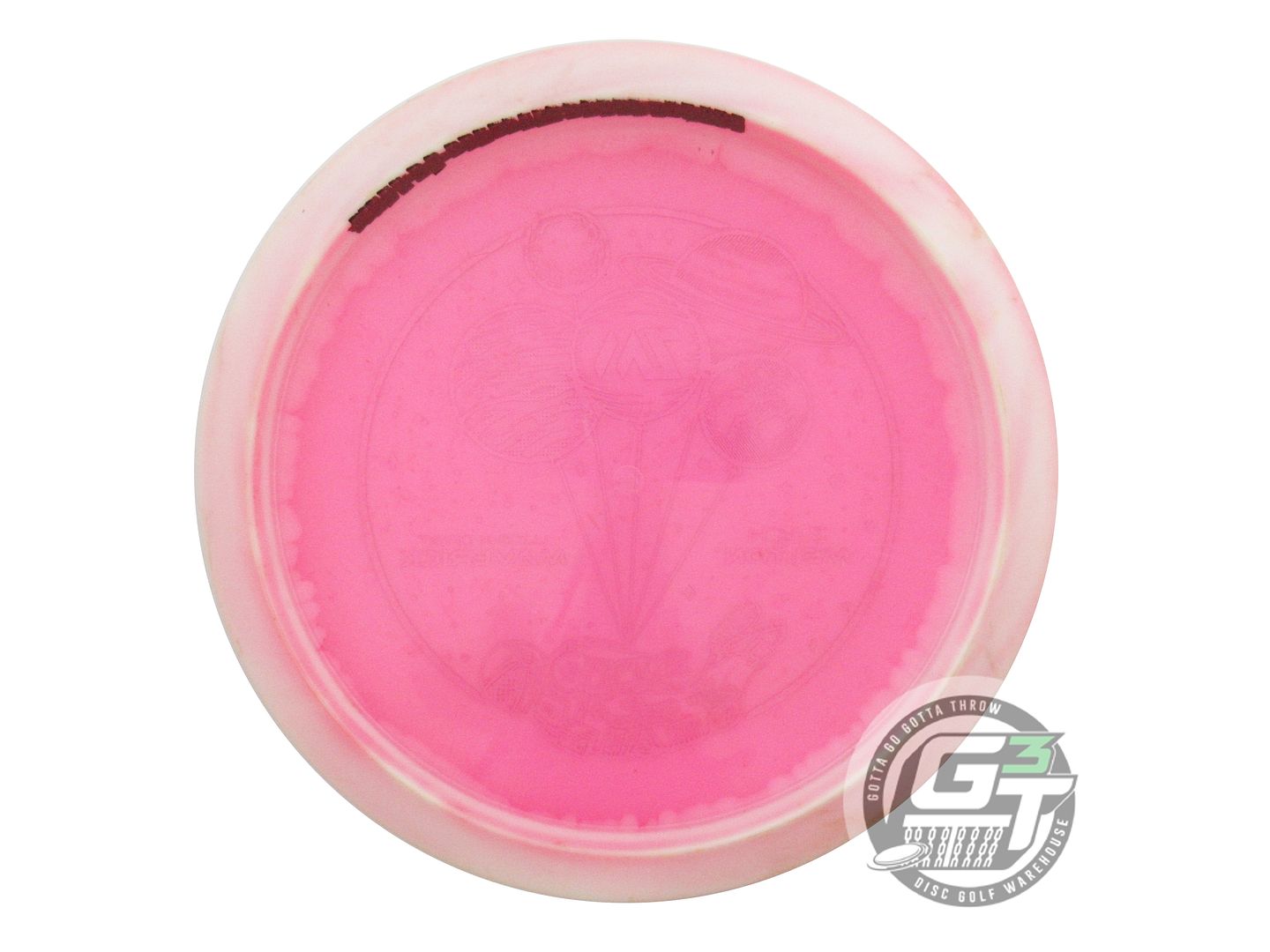 USED Dynamic Discs [MELTON] Lucid-X Orbit Maverick 176g White-Pink Driver Disc