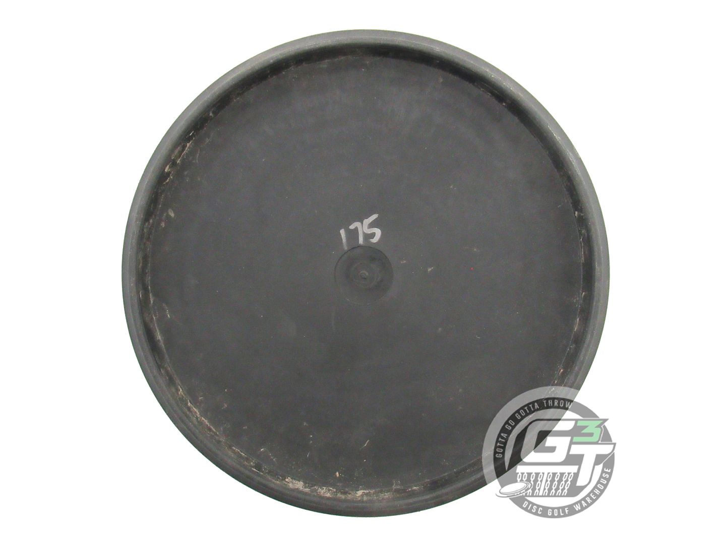 USED Lightning LAST FIRST RUN Warbird #2 Upshot 175g Black Putter Golf Disc