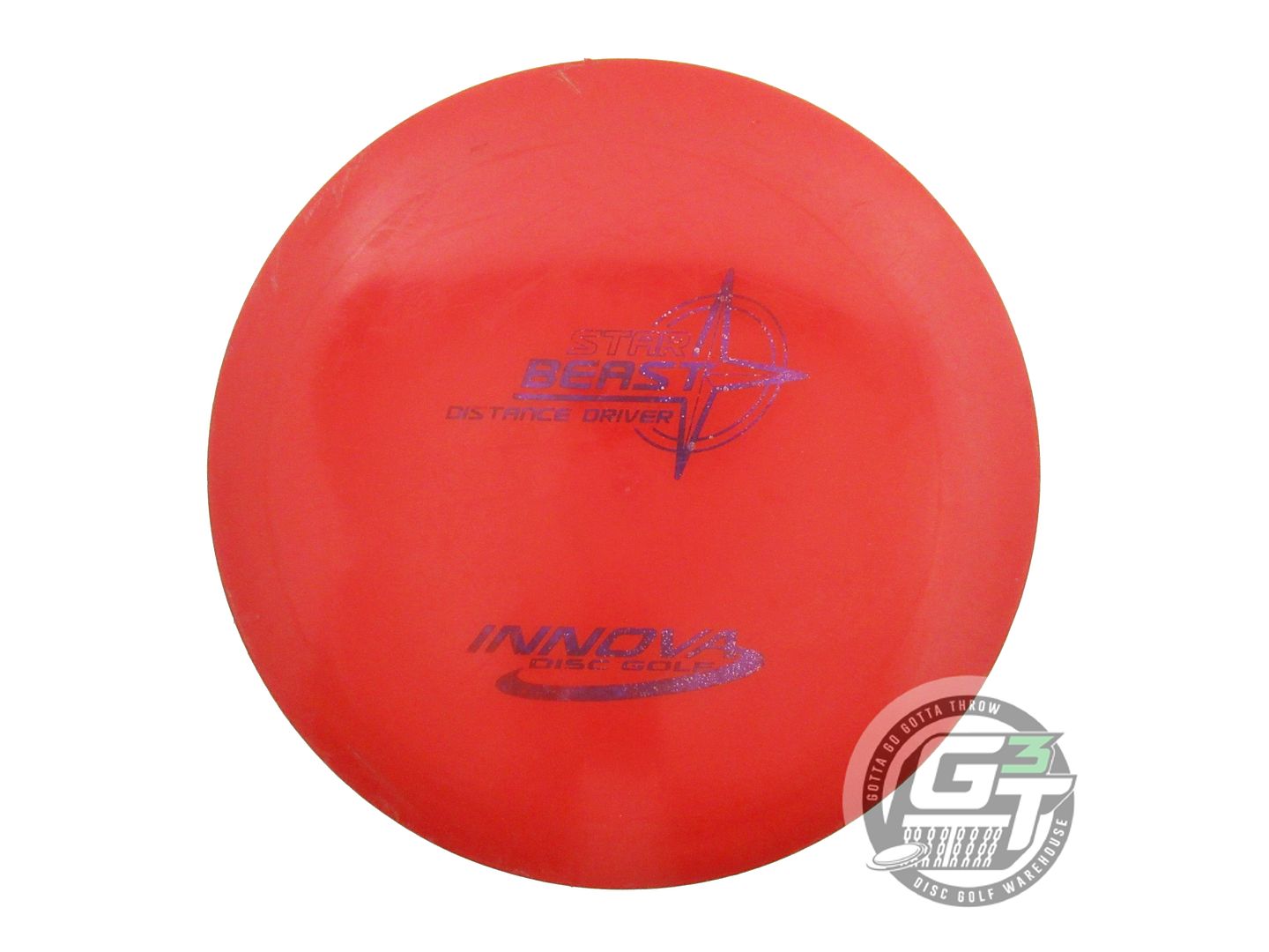 USED Innova Star Beast 163g Red Purple Foil PFN Distance Driver Golf Disc
