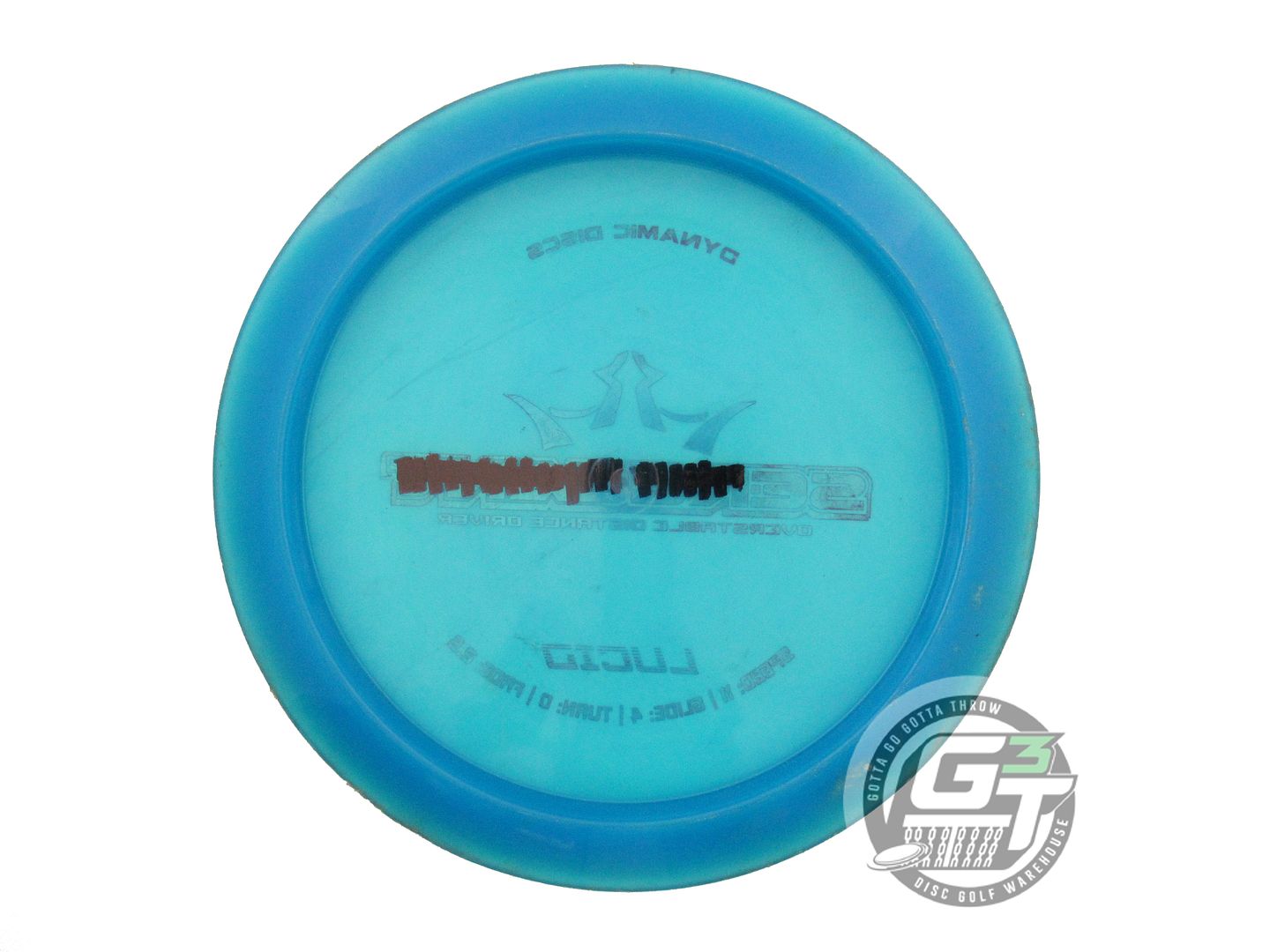 USED Dynamic Discs Lucid Sergeant 174g Blue Red Foil Driver Golf Disc