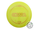 USED Discraft X-OUT Z Lite Cicada 162g Yellow Pink Tron Foil Fairway Driver Disc