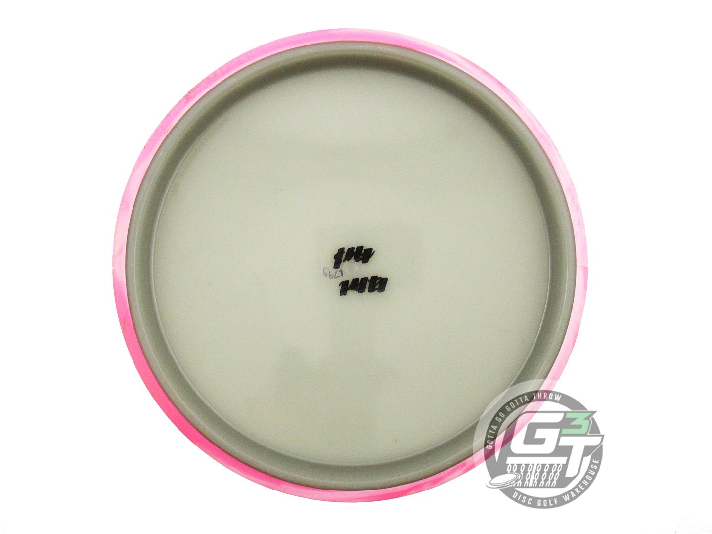 NOS Axiom Discs BLANK Eclipse Proton Hex 179g Pink Rim Midrange Golf Disc