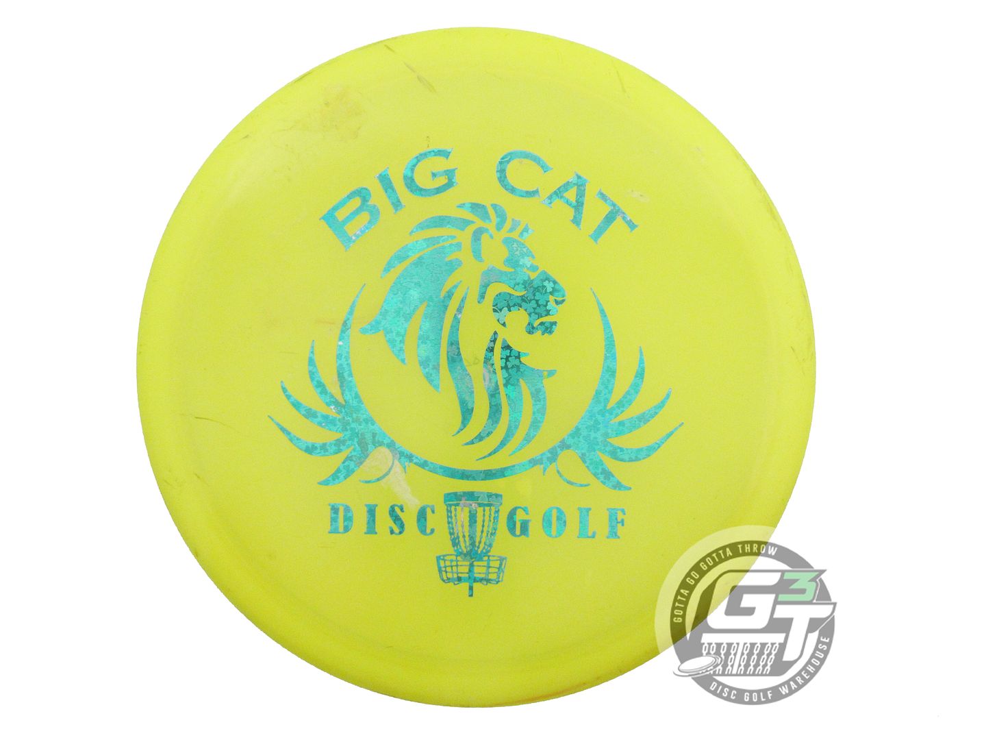 USED Discraft Z Buzzz SS 178g Yellow Shamrock Foil Midrange Golf Disc