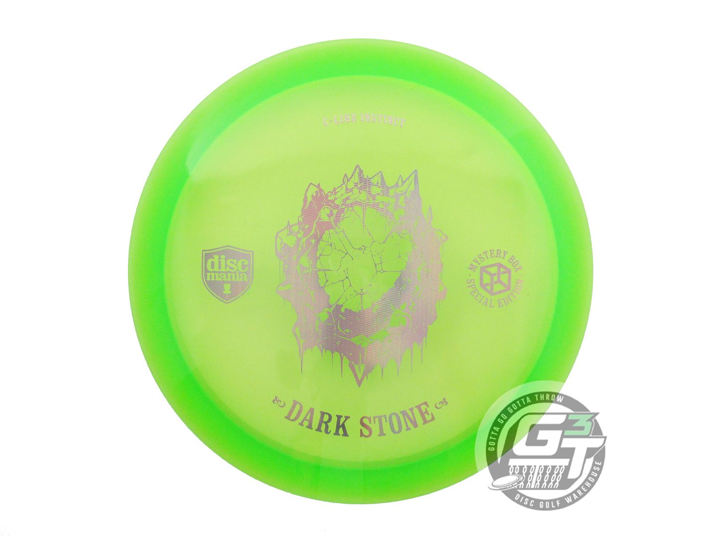 USED DiscMania DARK STONE C-Line Instinct 173g Lime Fairway Driver Golf Disc