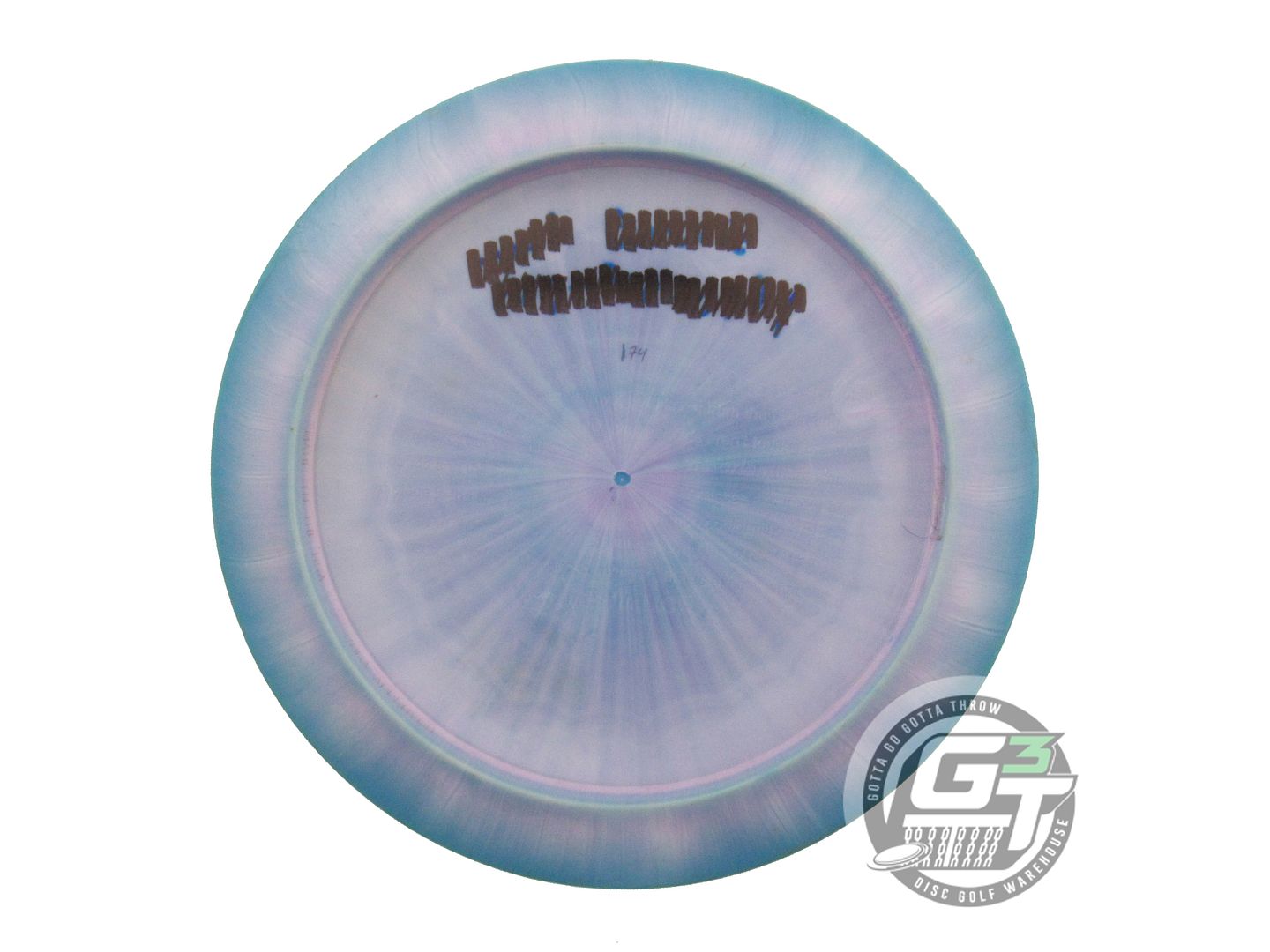 USED Discraft [PIERCE] FIRST RUN ESP Nuke 174g Teal-Pink Driver Golf Disc