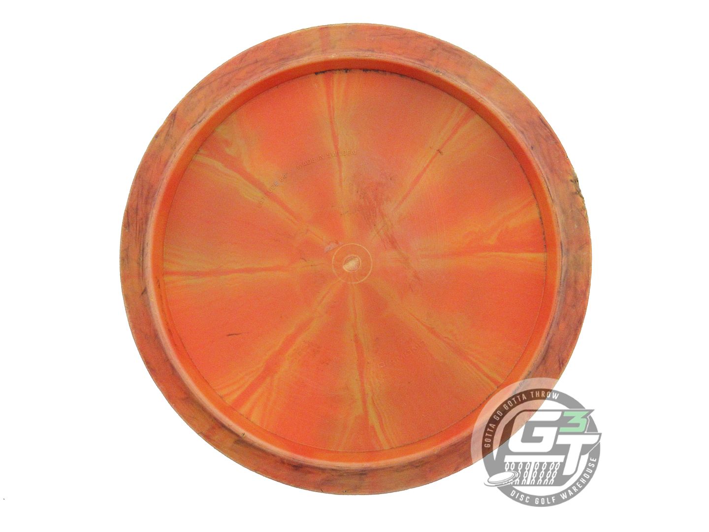 USED Latitude 64 Retro Burst Diamond 155g Orange Red Foil Fairway Driver Disc