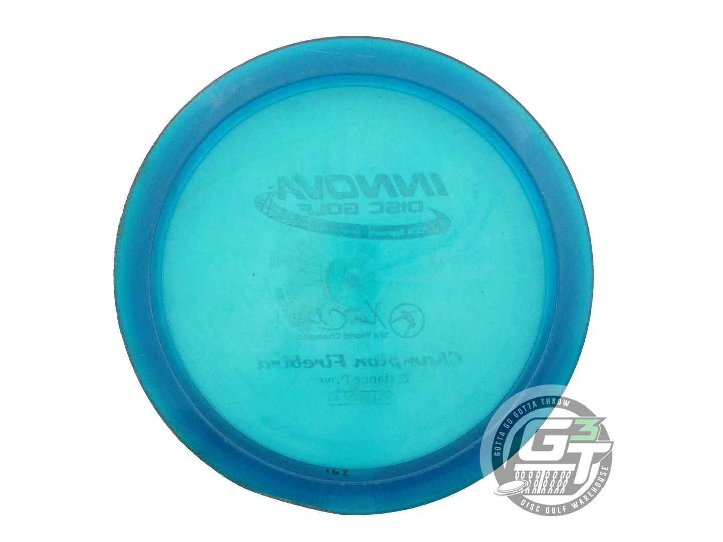 USED Innova Champion Firebird 162g Blue Silver Foil Distance Driver Golf Disc