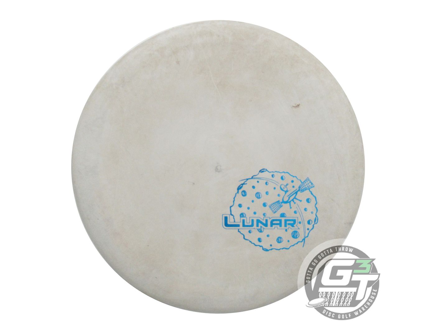 USED Gateway 4S Lunar Wizard 173g Gray Blue Foil Putter Golf Disc