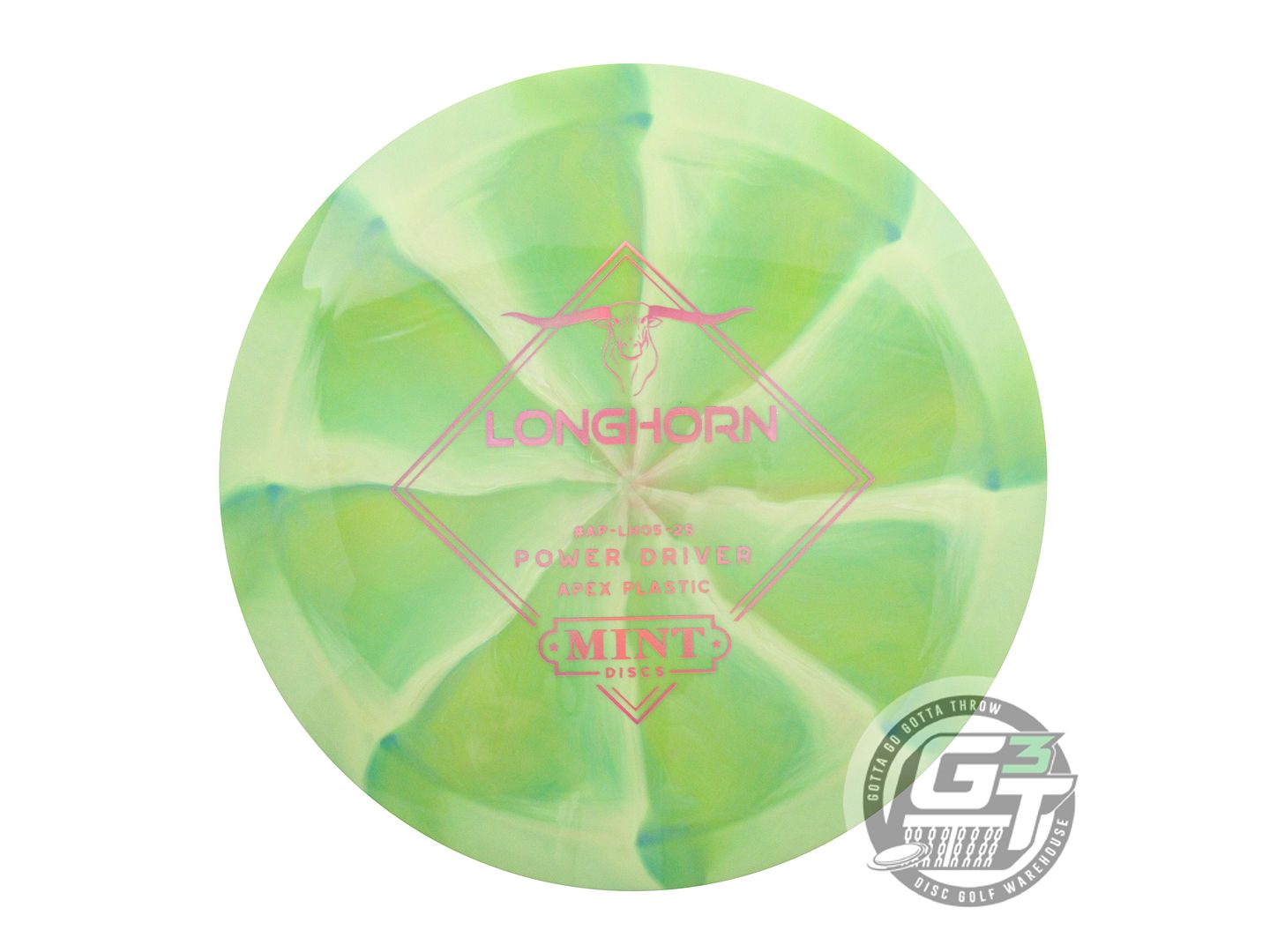 Mint Discs Swirly Apex Longhorn Distance Driver Golf Disc (Individually Listed)