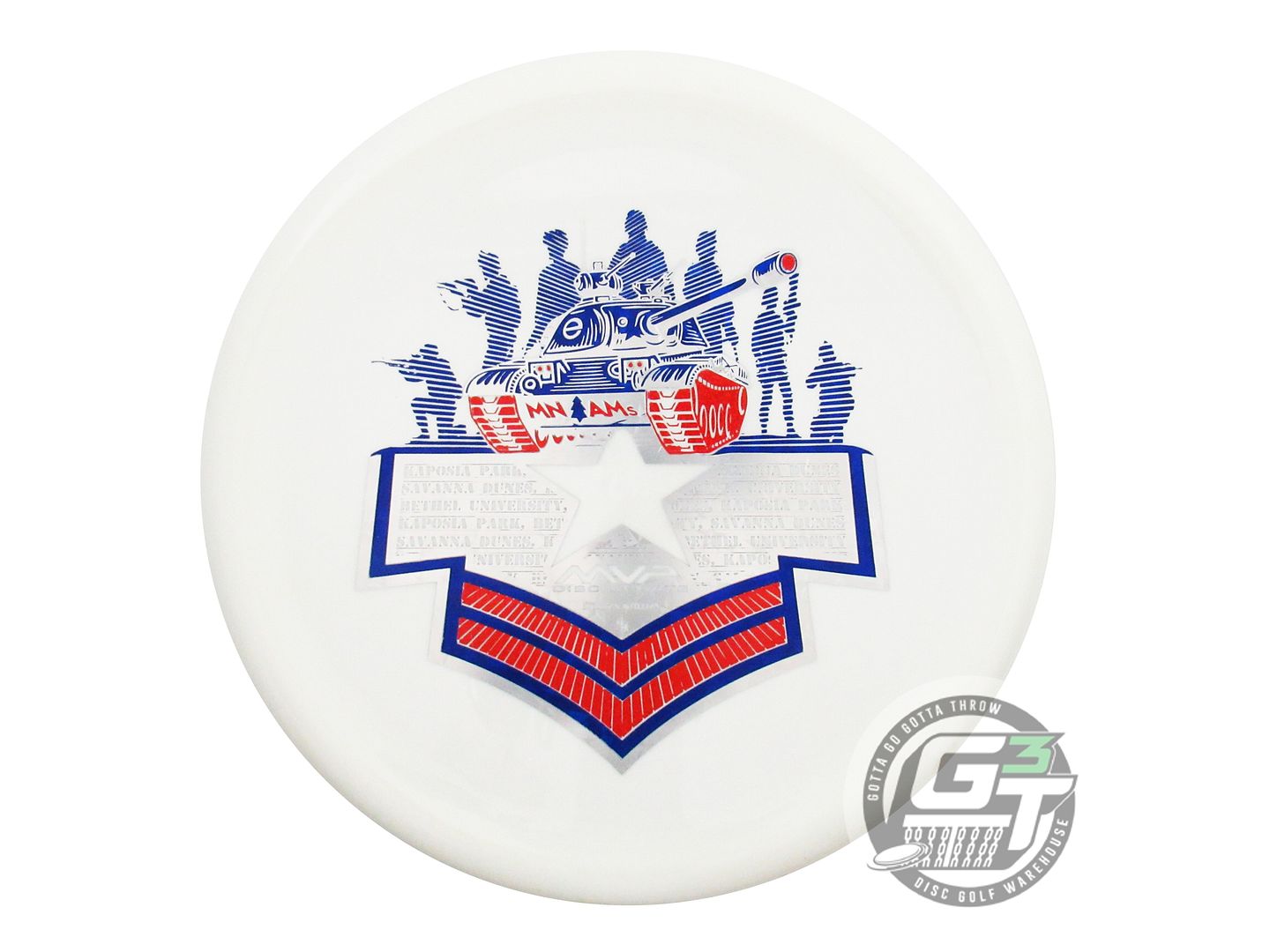 USED Streamline Discs [MN AMs] Neutron Range 174g White Putter Golf Disc