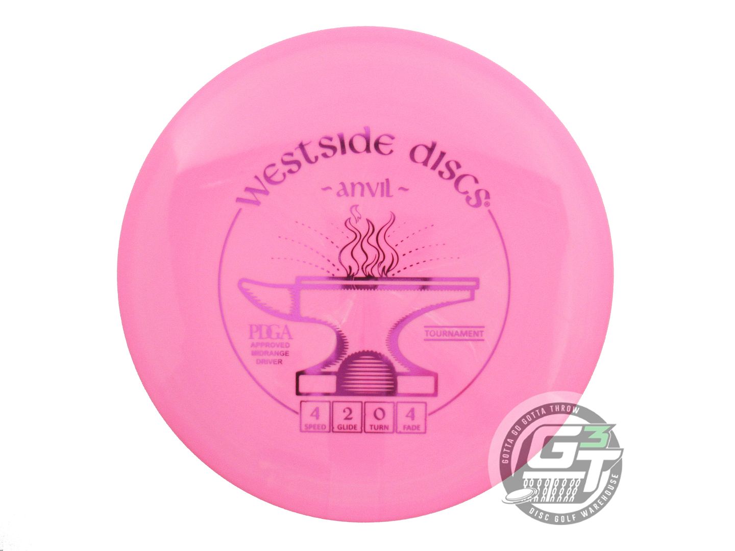Westside Tournament Anvil Midrange Golf Disc (Individually Listed)