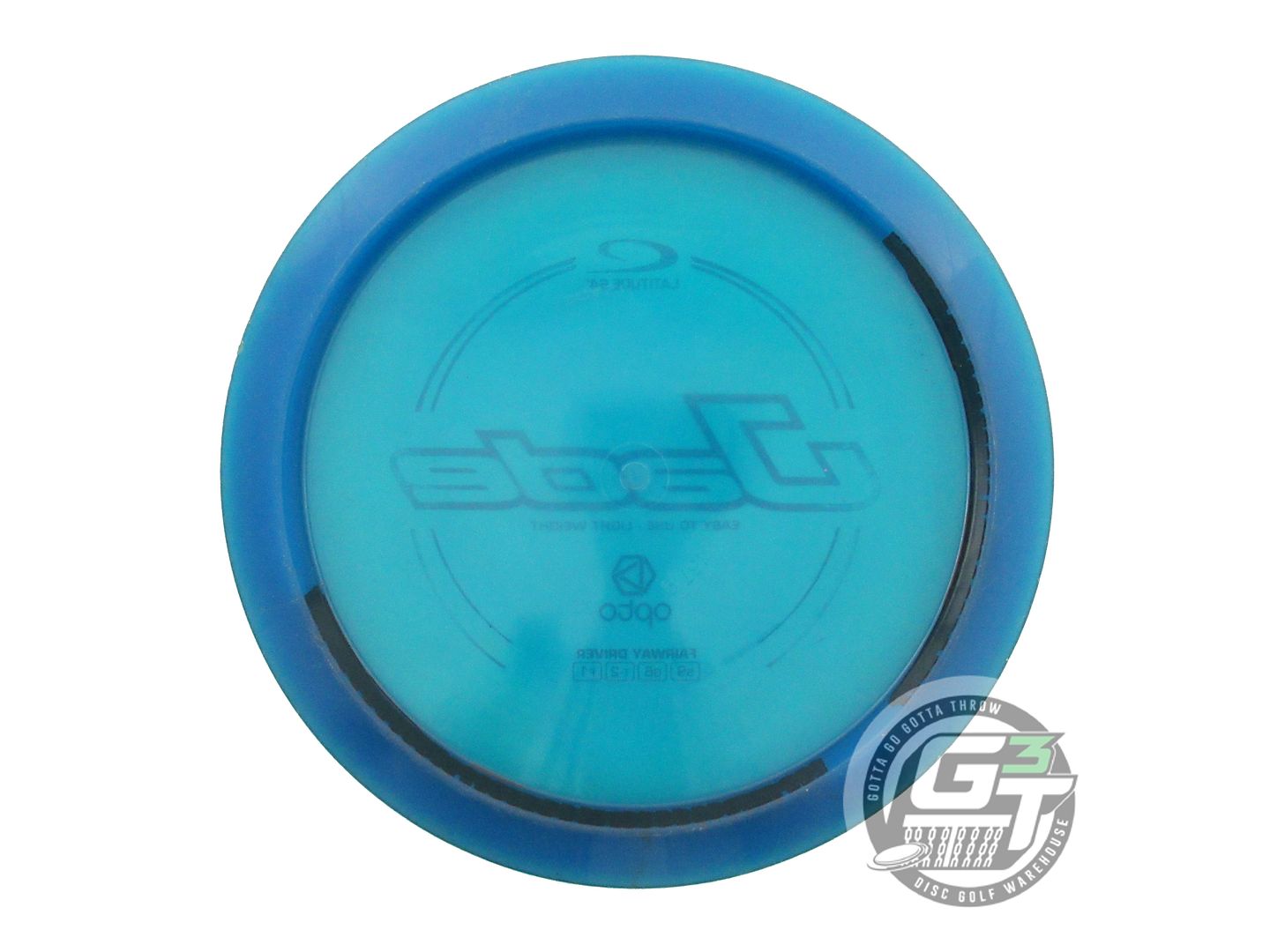 USED Latitude 64 Opto Jade 157g Blue Teal Foil Fairway Driver Golf Disc