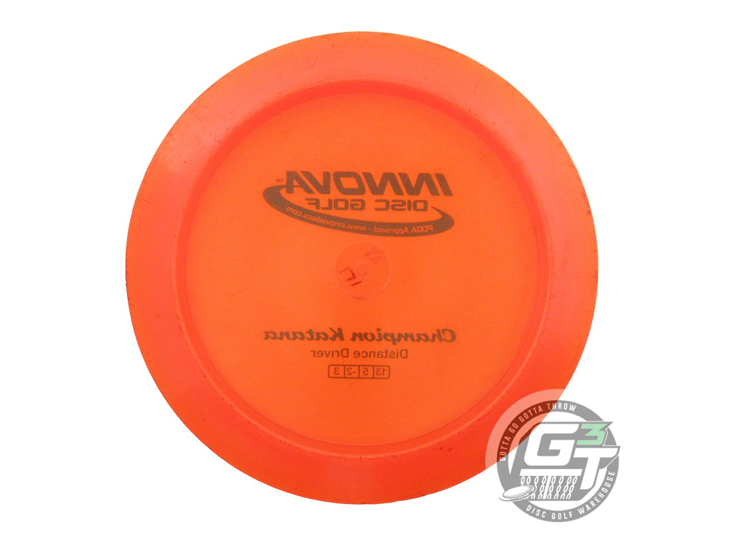 USED Innova Champion Katana 171g Orange Black Stamp Distance Driver Golf Disc