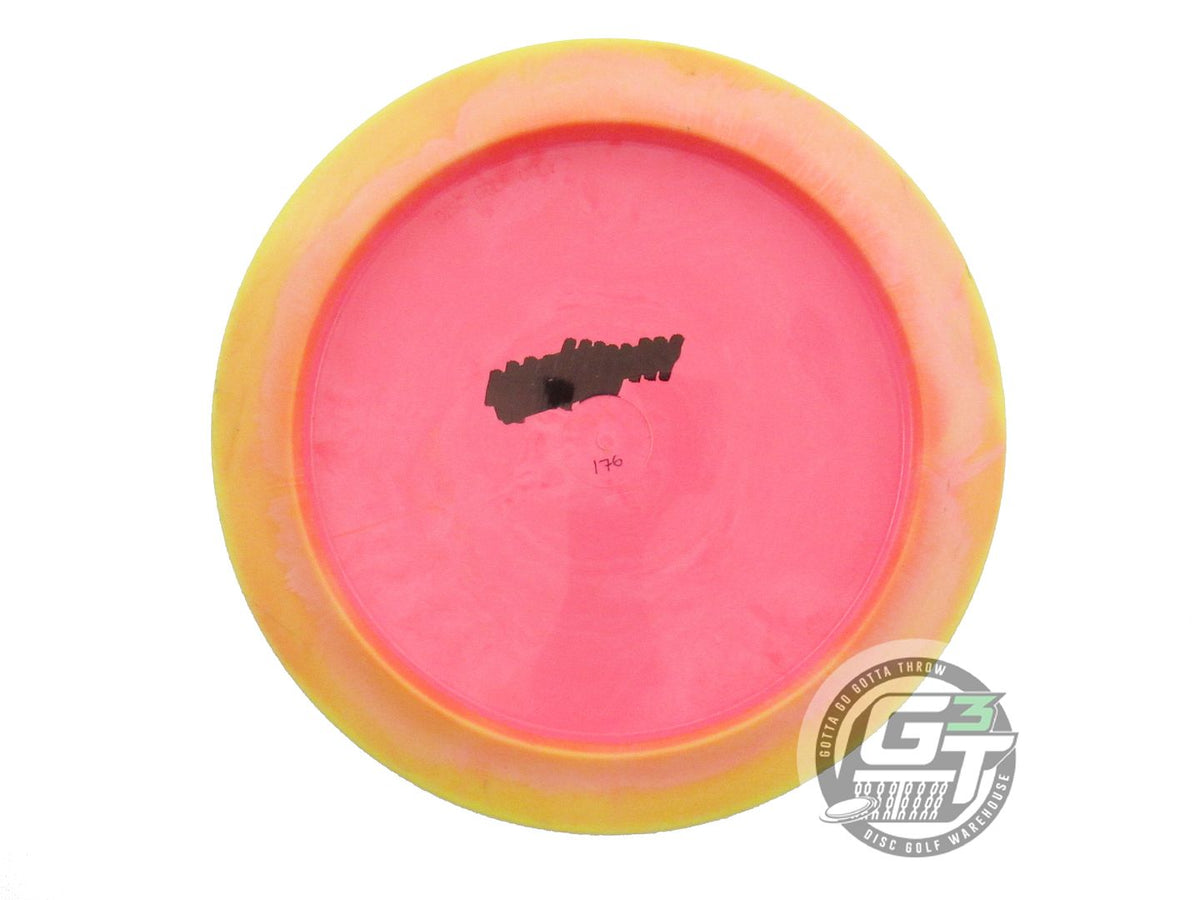 USED Innova Halo Star Boss 176g Yellow-Pink Distance Driver Golf Disc
