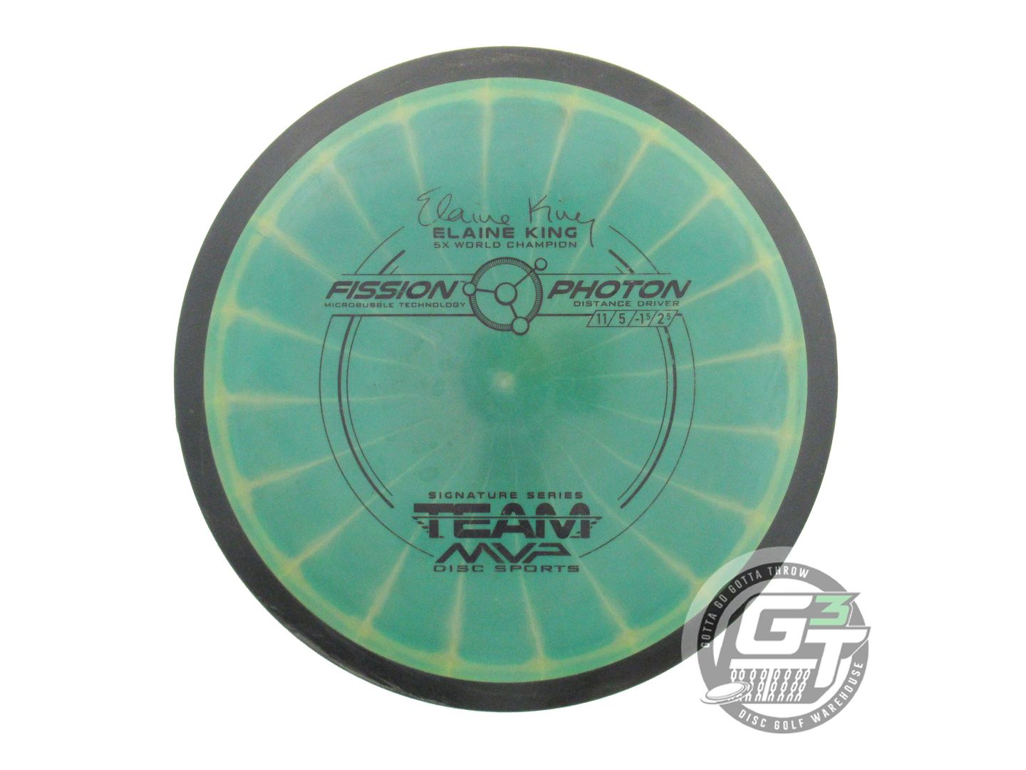 USED MVP Disc Sports [KING] Fission Photon 158g Green-Peach Driver Golf Disc