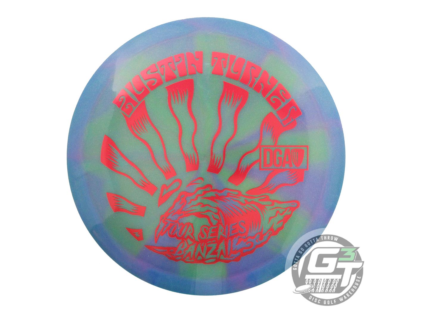 DGA Limited Edition 2023 Tour Series Swirl Tour Series Banzai Fairway Driver Golf Disc (Individually Listed)