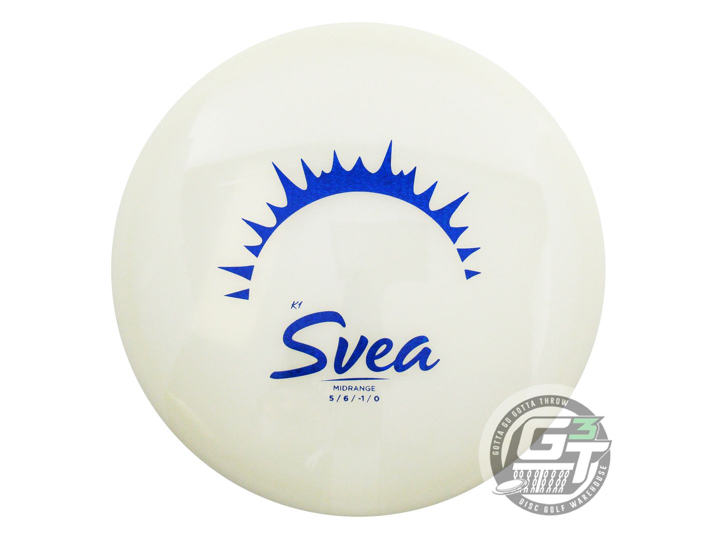 Kastaplast Glow K1 Svea Midrange Golf Disc (Individually Listed)
