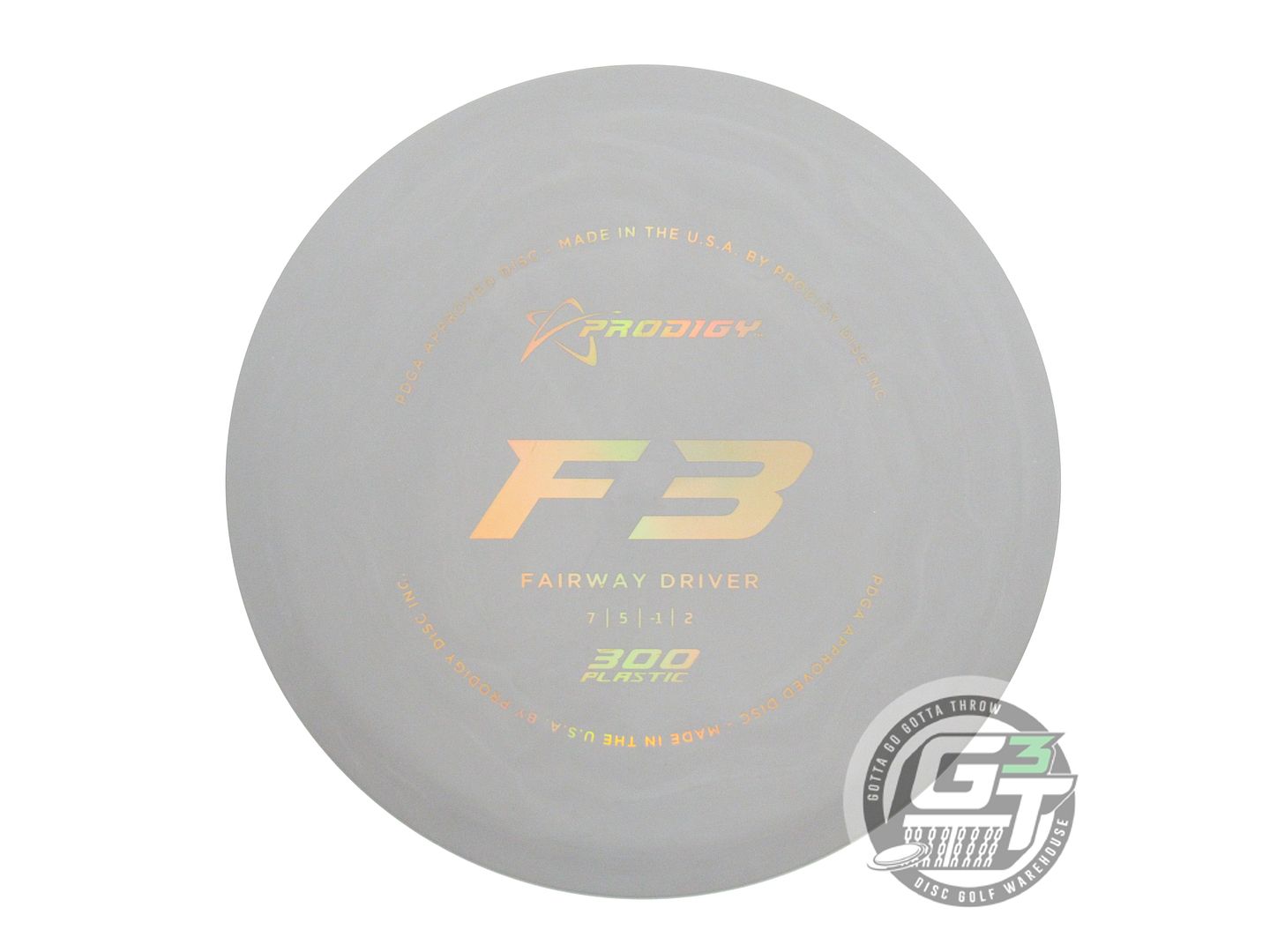 Prodigy 300 Series F3 Fairway Driver Golf Disc (Individually Listed)
