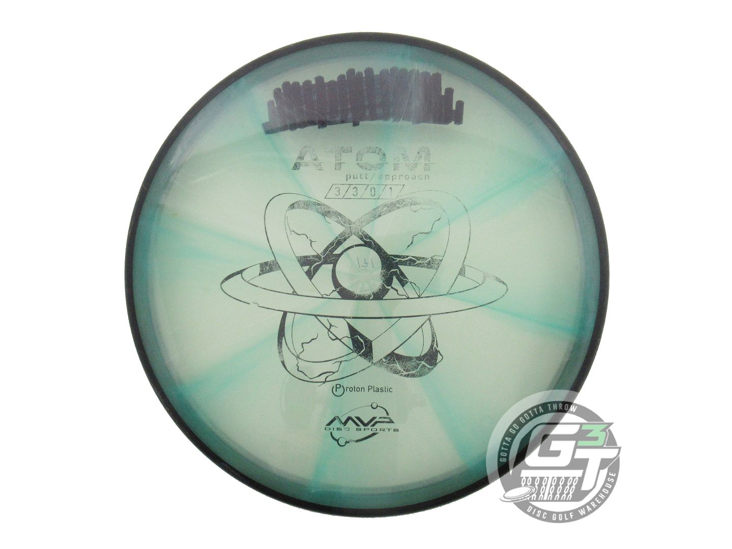 USED MVP Disc Sports Proton Atom 171g Seafoam A Putter Golf Disc