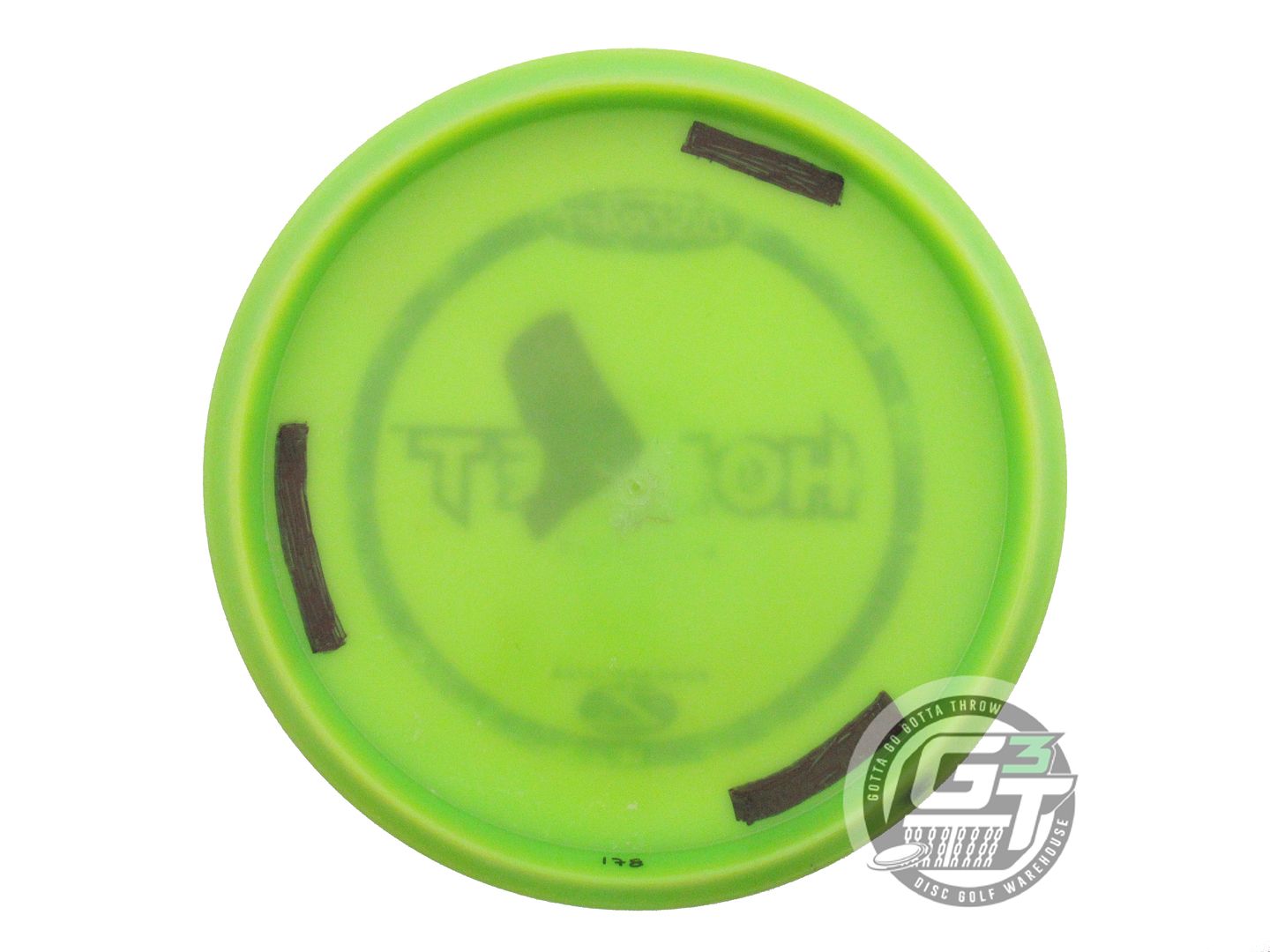 USED Discraft Z Hornet 178g Lime Blue Stamp Midrange Golf Disc