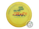 USED Discraft Elite Z Flash 173g Yellow Rainbow Foil Distance Driver Golf Disc