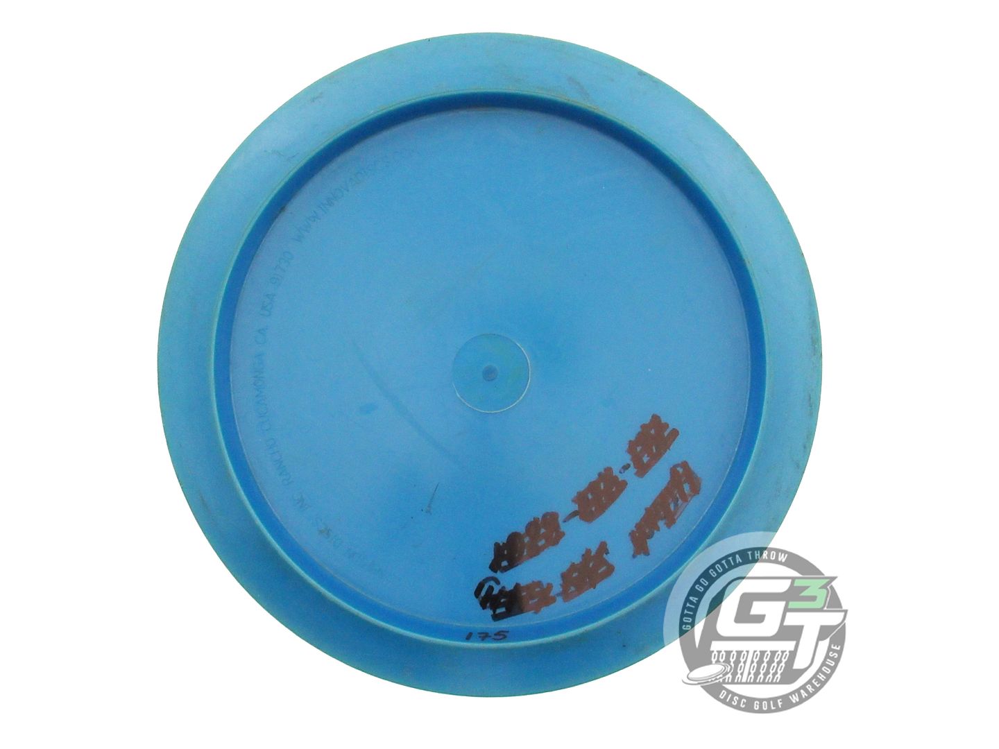 USED Innova GStar Orc 175g Blue Yellow Stamp Distance Driver Golf Disc
