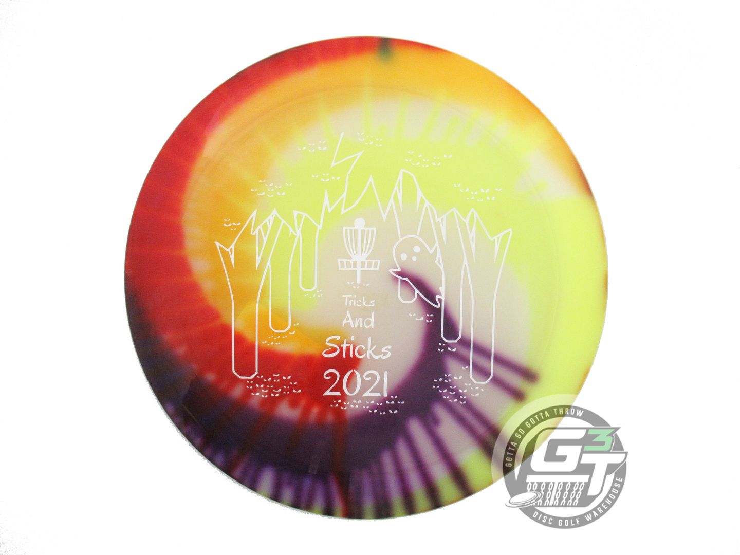 USED Innova I-DYE Champion Destroyer 176g Spiral Burst Distance Driver Golf Disc