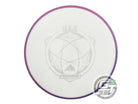 USED Axiom Discs Fission Hex 166g White Purple Rim Midrange Golf Disc
