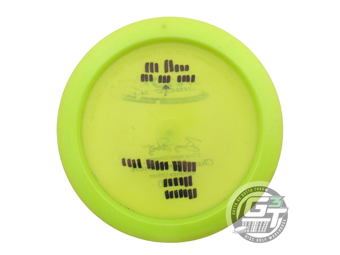 USED Innova Champion Beast 171g Lime Black Stamp Distance Driver Golf Disc