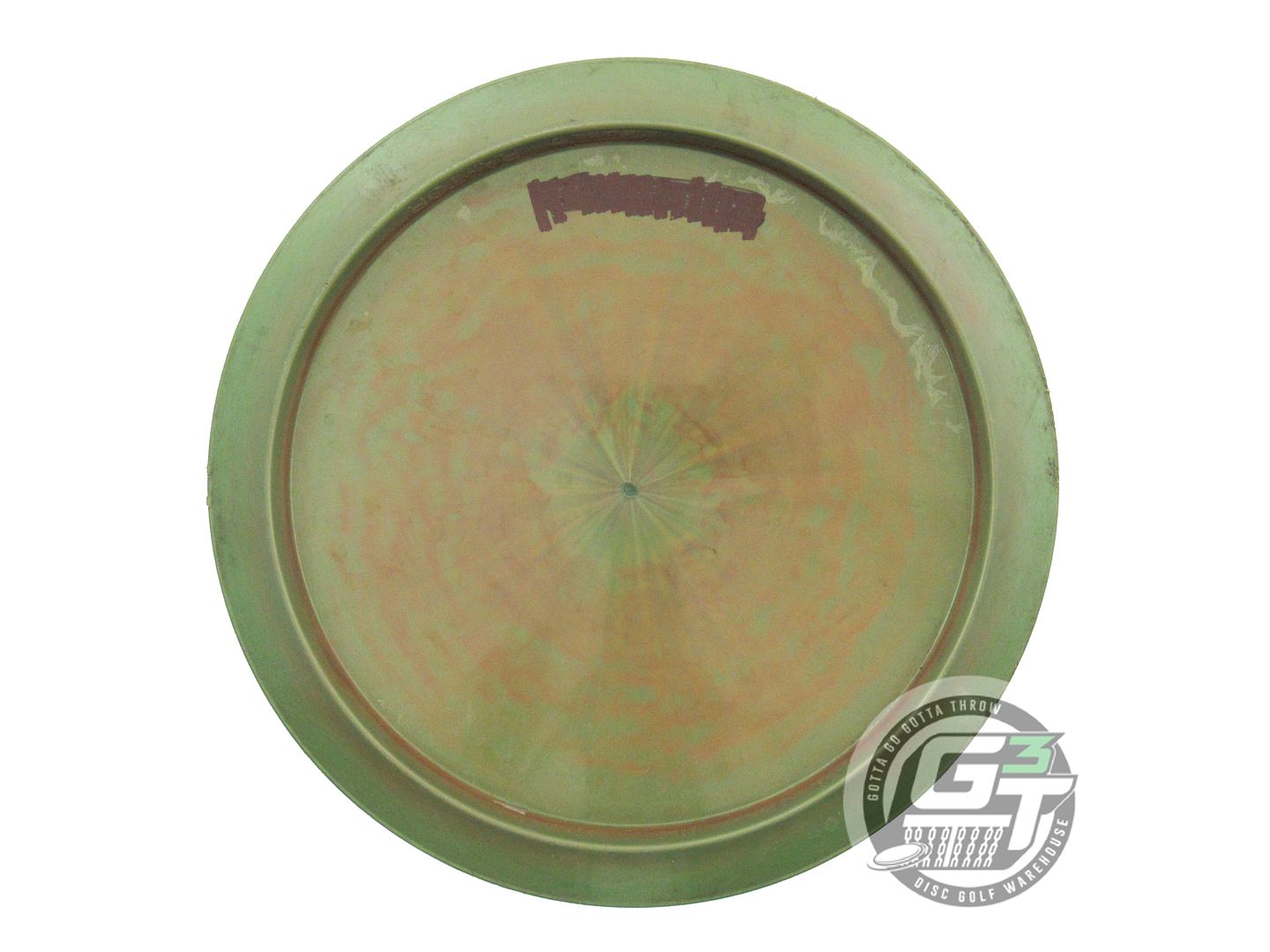 USED Discraft ESP Raptor 175g Green Lilac Weave Foil Distance Driver Golf Disc