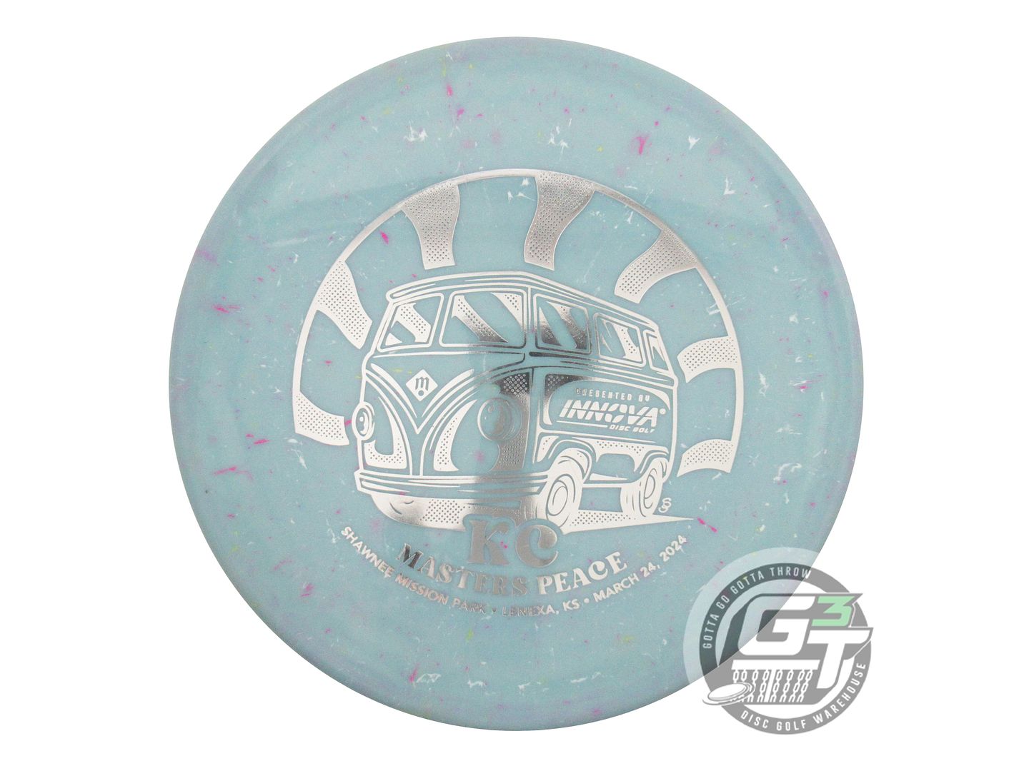 NOS Innova Splatter Star Toro 174g Teal Silver Foil Midrange Disc