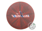 USED Dynamic Discs Classic Hard Burst Warden 175g Red Flag Foil Putter Golf Disc