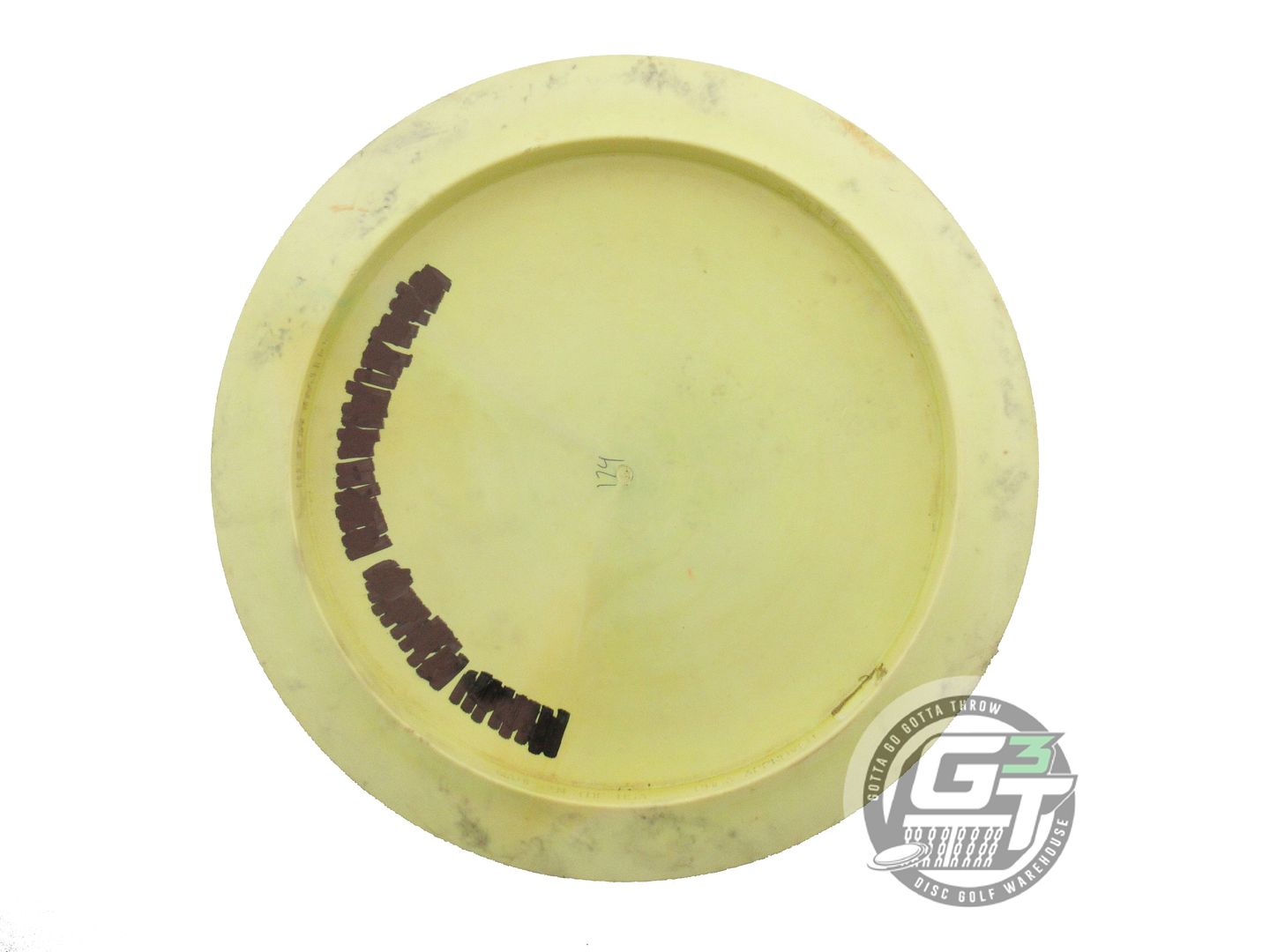 USED Discraft [McBETH] ESP Zeus 174g Yellow HOME DYED Driver Golf Disc