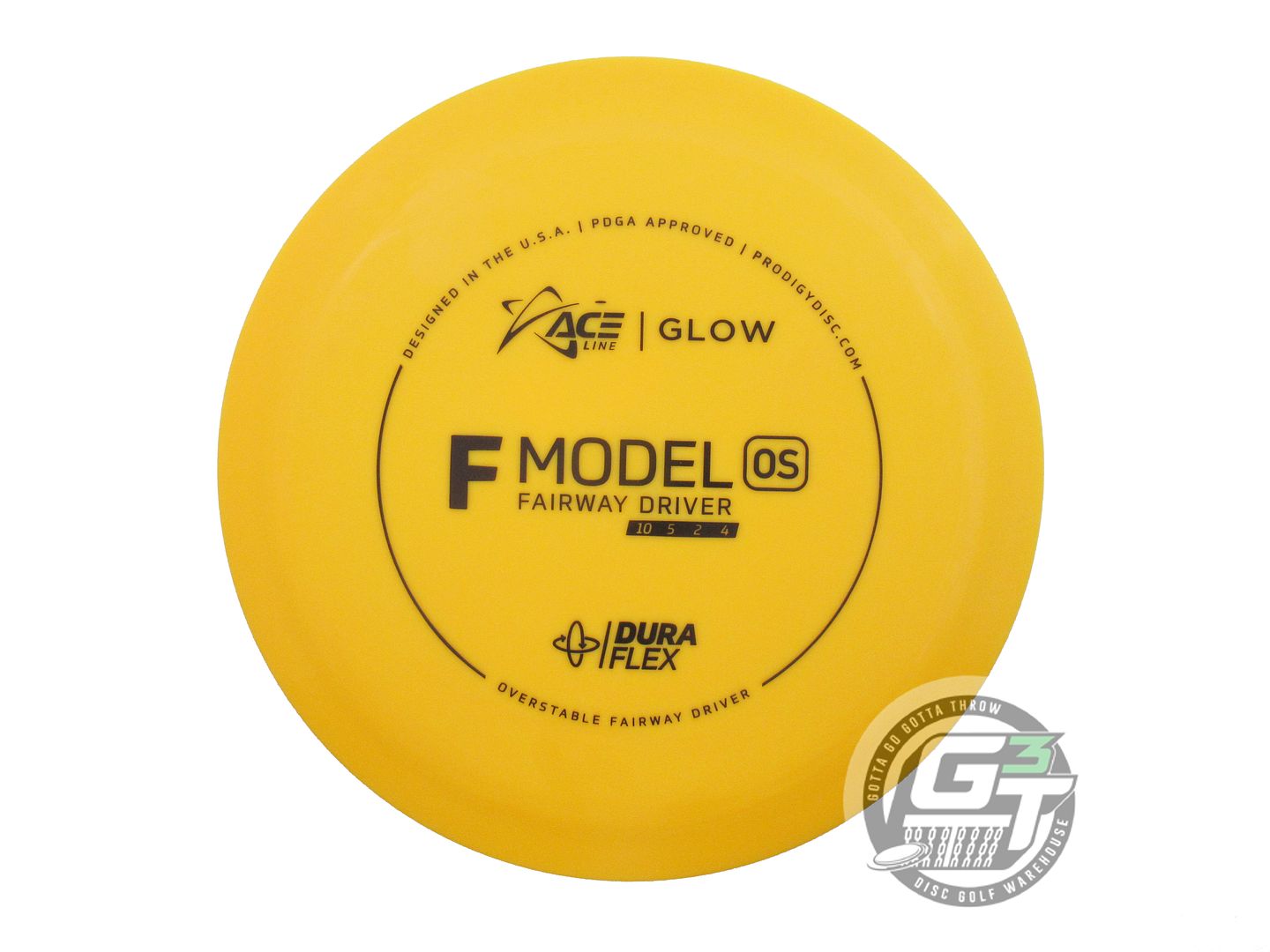 Prodigy Ace Line Glow DuraFlex F Model OS Fairway Driver Golf Disc (Individually Listed)