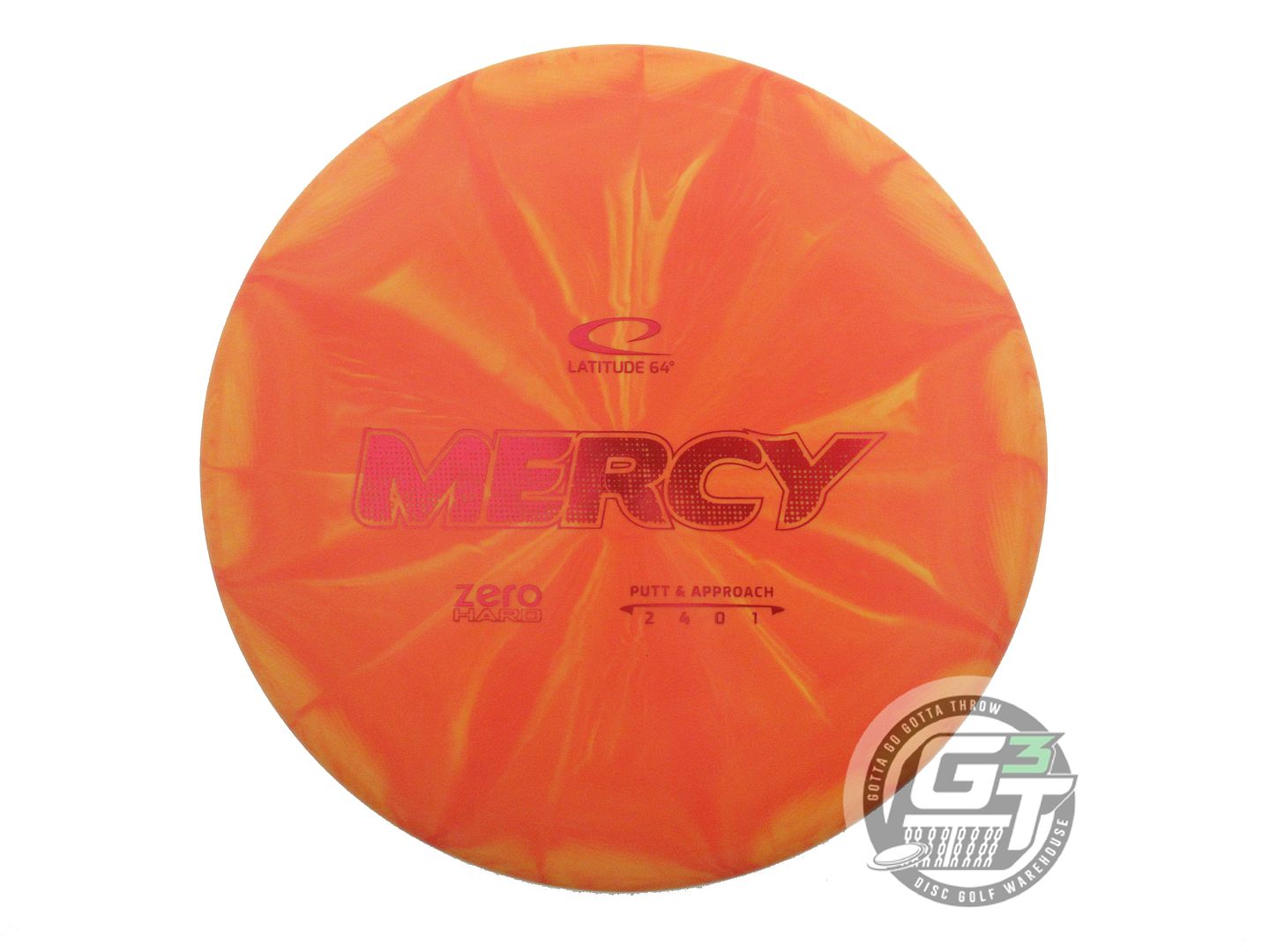 Latitude 64 Zero Hard Burst Mercy Putter Golf Disc (Individually Listed)