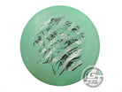 USED Discraft Big Z Zeus 173g Green Zebra Foil Distance Driver Golf Disc