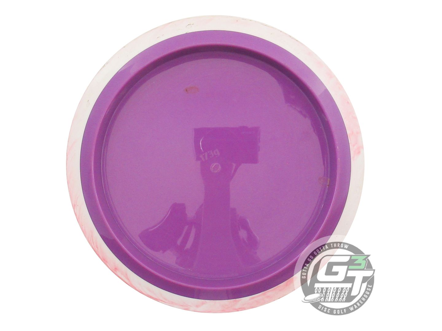 USED Axiom Discs Neutron Time Lapse 173g Purple White Rim Driver Golf Disc