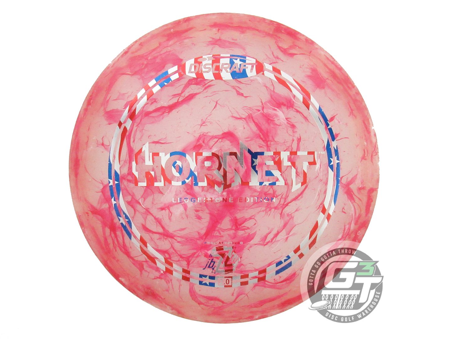USED Discraft [LEDGESTONE] Jawbreaker Z FLX Hornet 169g Flag Foil Midrange Disc