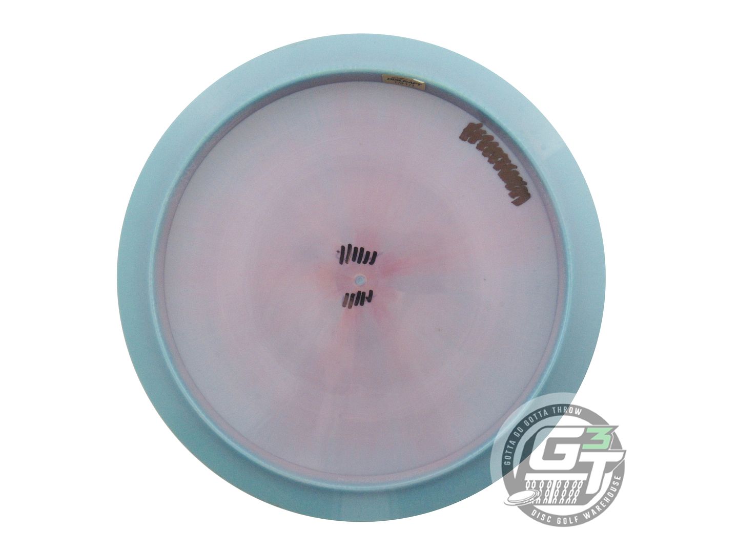 USED Discraft [McBETH] ESP Anax 173g Teal-Lilac Hypnotic Foil Driver Golf Disc