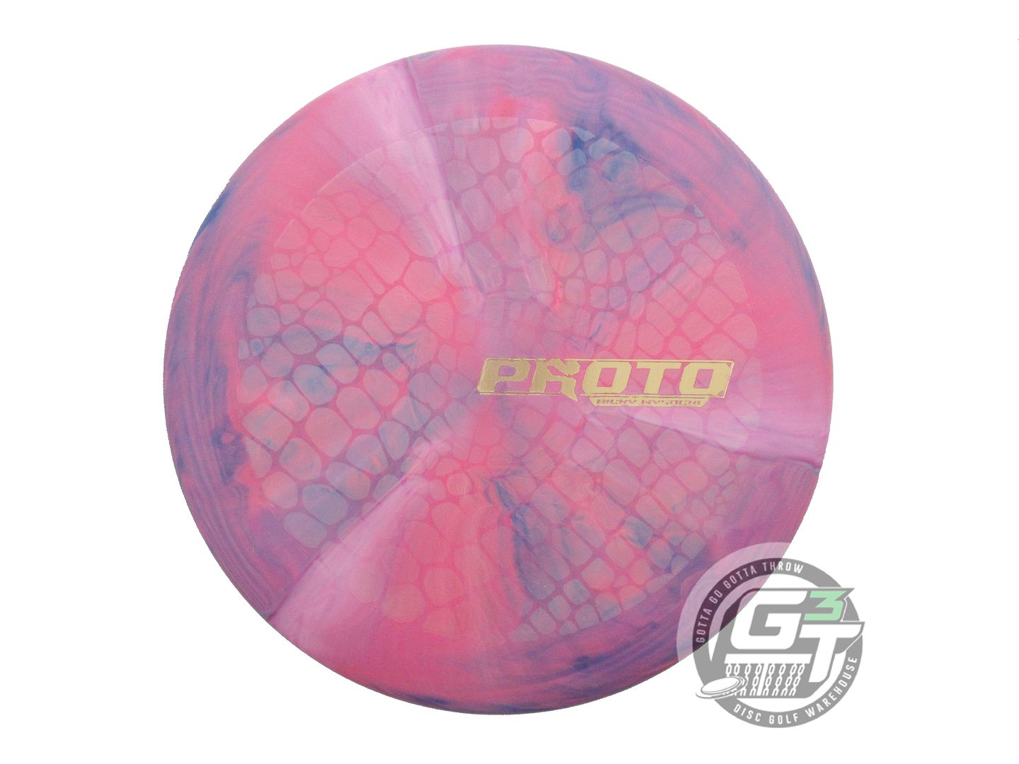 USED Discraft [WYSOCKI] Prototype Jawbreaker Putter 174g Pink-Purple A Golf Disc