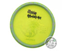 USED Discraft FuZed BuzzzSaw Buzzz 177g Lime Rainbow Shatter Foil Midrange Disc