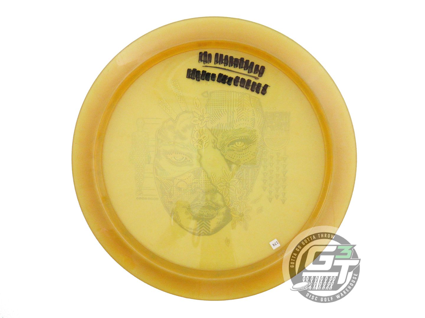 USED Thought Space Ethos Mantra 174g Yellow Fairway Driver Golf Disc