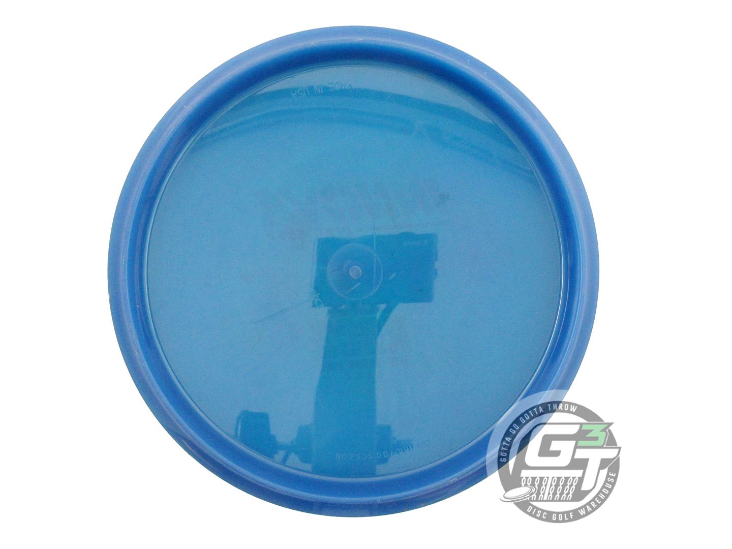 USED Innova Champion Roc3 180g Blue Gold Holo Foil Midrange Golf Disc