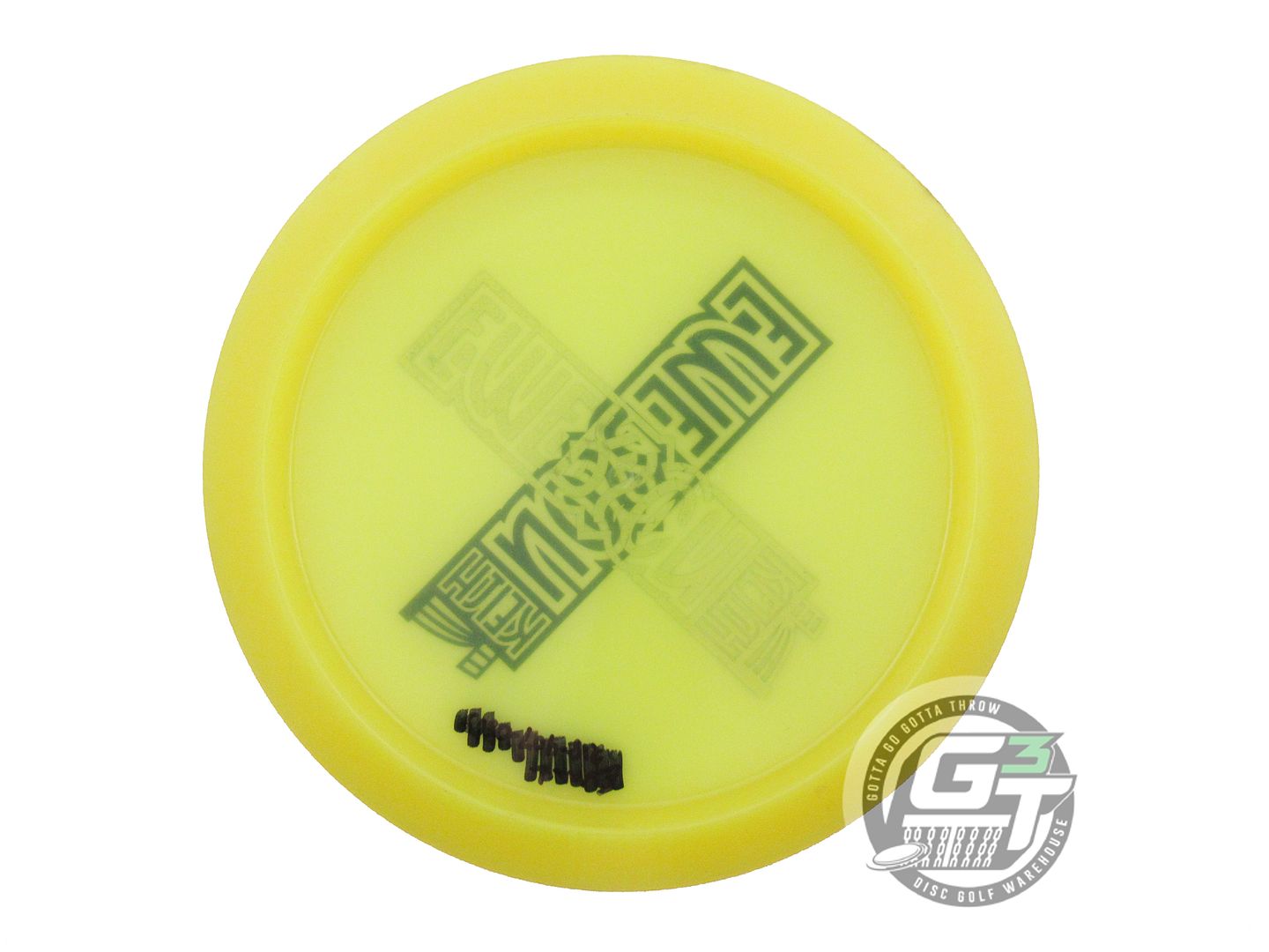USED Dynamic Discs X-OUT Lucid Getaway 173g Yellow Distance Driver Golf Disc