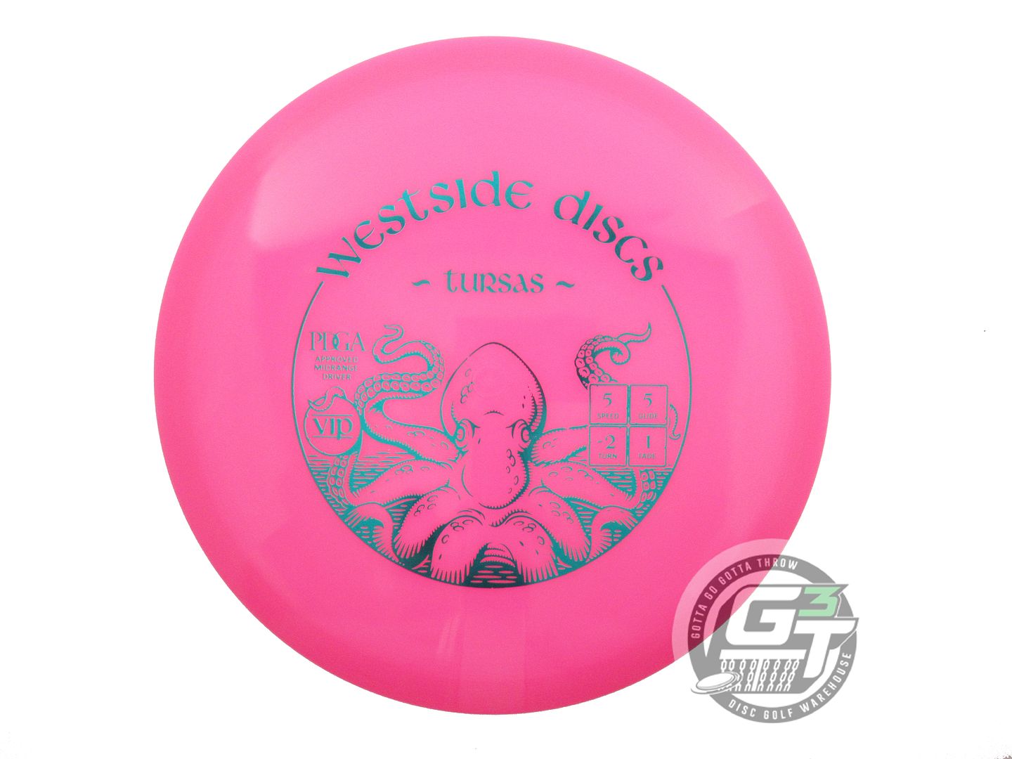 Westside VIP Tursas Midrange Golf Disc (Individually Listed)